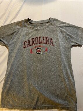 Rivalry Threads Grey Carolina Gamecocks Short-Sleeve Graphic Tee